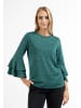 Usha Damen Langarmshirt in Grün