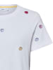 NÜMPH T-Shirt NUShellpa in weiß mehrfarbig