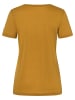 super.natural ROCK FLOWERS TEE in braun