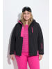 Ulla Popken Skijacke in schwarz