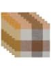Butlers Serviette WOODSTOCK 6er-Set in Multicolor
