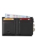 Roncato Detroit Geldbörse RFID Schutz Leder 8 cm nero