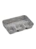 relaxdays Schubladen Organizer in Hellgrau - (B)29,5 x (H)5,5 x (T)19 cm