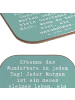 Mr. & Mrs. Panda Coaster Spruch Erleuchtung im Alltag mit Spruch in Meeresbrise