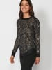KOROSHI Pullover in schwarz