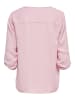 JACQUELINE de YONG Design Shirt TOP JDYDIVYA Freizeit Hemd V-Neck Bluse in Rosa-2