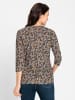 WITT WEIDEN Print-Shirt in camel-taubenblau-bedruckt