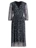 BETTY & CO Mesh-Kleid mit Print in Mint/Black