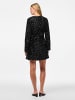 Pieces Midikleid in Black