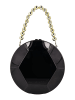 faina Women Clutch in Black