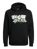 Jack & Jones Hoodie 'Dust' in schwarz