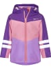 Playshoes Regen-Jacke 3-in-1 in violett/rosa