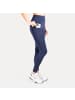 SMILODOX Leggings Adrielle Pocket Seamless in Marineblau