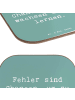 Mr. & Mrs. Panda Untersetzer Spruch Fehler lernen wachsen mit Sp... in Meeresbrise