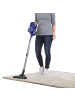Clean Maxx Akku-Zyklon-Staubsauger 22,2V blau/silber Blau