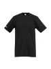Sportshirt "Uhlsport Team T-Shirt" in Schwarz