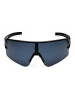 YEAZ SUNSPOT sport-sonnenbrille schwarz in schwarz / schwarz