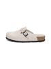 VITAFORM Veloursleder Clogs in offwhite