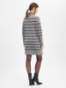 Marie Lund Strickkleid in grau - 0001