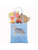 Mr. & Mrs. Panda Shopper Berner Sennenhund Herz mit Spruch in Sky Blue