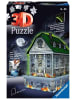 Ravensburger Konstruktionsspiel Puzzle 216 Teile 3D Puzzle Gruselhaus bei Nacht 8-99 Jahre in bunt