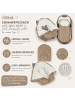 fillikid Sommerfußsack Light Small Gruppe 0 Exklusiv in Taupe