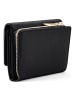 Lazarotti Bologna Leather XL Geldbörse mit Zip-Around Fach Leder 14 cm black