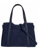 Cluty Handtasche echt Leder in blau