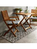 Butlers Gartenstuhl SOMERSET 2er-Set in Braun
