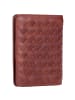 mano Don Luca Kreditkartenetui Leder 8 cm cognac