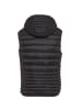 cmp Steppweste Vest Snaps Hood in Black