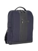 Piquadro Brief Rucksack RFID 41 cm Laptopfach in blue