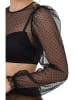 MarJo Dirndlbluse KINDING in schwarz