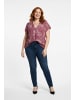 Shape Of You Blouse in Bordeaux