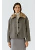 Oui Jacke in taupe mel