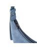 LIEBESKIND BERLIN Ryker Schultertasche XS Leder 28 cm in blue denim suede