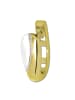 GoldDream Echtgold, 333er Gelbgold Damen Creolen Elegance Ohrring ca. 11mm ca. 14mm
