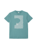 s.Oliver T-Shirt kurzarm in Petrol