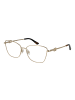 Guess Damen Optische Fassungen Katzenauge Gold