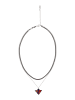 grassland Women Necklace With Lobster Clasp in Silver Multicolor