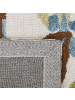 Beliani Kurzflor KINIK in Bunt/Braun/Blau - (W) 80 x (H) 1.5 x (L) 150 cm