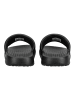 Lacoste Pantoletten SERVE SLIDE 1.0 Schwarz/Weiß