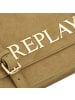 Replay Umhängetasche Leder 25.5 cm tannin