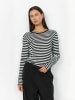 soyaconcept T-Shirt SC-HELLE in 9999C BLACK COMBI