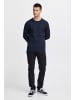 BLEND Strickpullover BHZap in Mittelblau