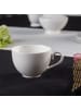 Villeroy & Boch 6er Set Kaffeetassen White Pearl in 120 ml in weiß