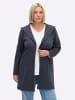 sheego Sweatjacke in tiefblau