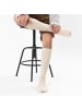 Occulto Lange Trachtensocken Bergdistel in Beige