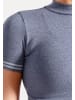 SMILODOX T-Shirt Miriel in Dunkelblau