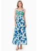 Organication Maxikleid "WOR19409" in Verschwommene Blumen